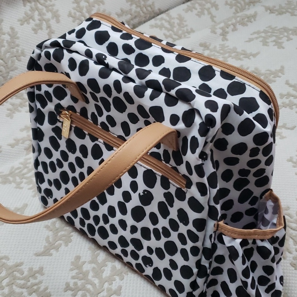 Fit & Fresh Wichita Insulated Lunch Bag Side, Tropica Glam Cat - Picture 6 of 16